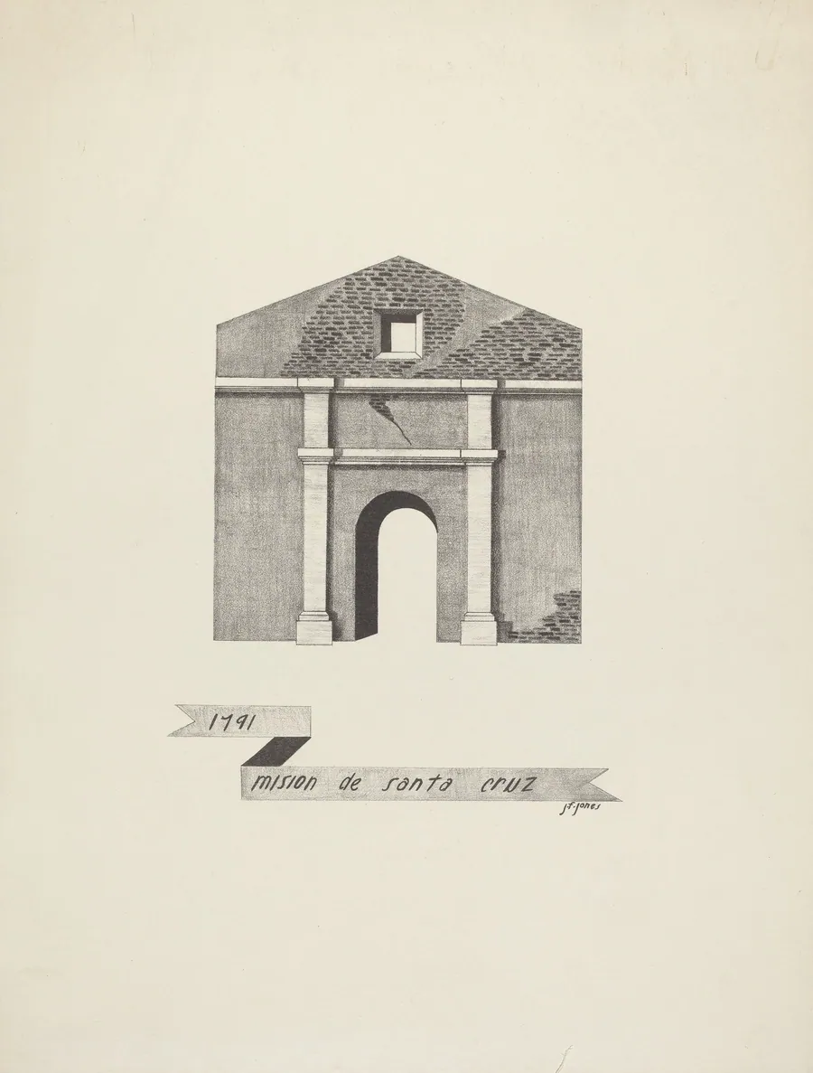 Mision de Santa Cruz by James Jones