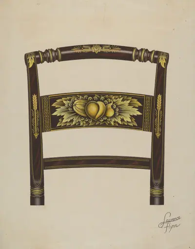 Hitchcock Chair Back
