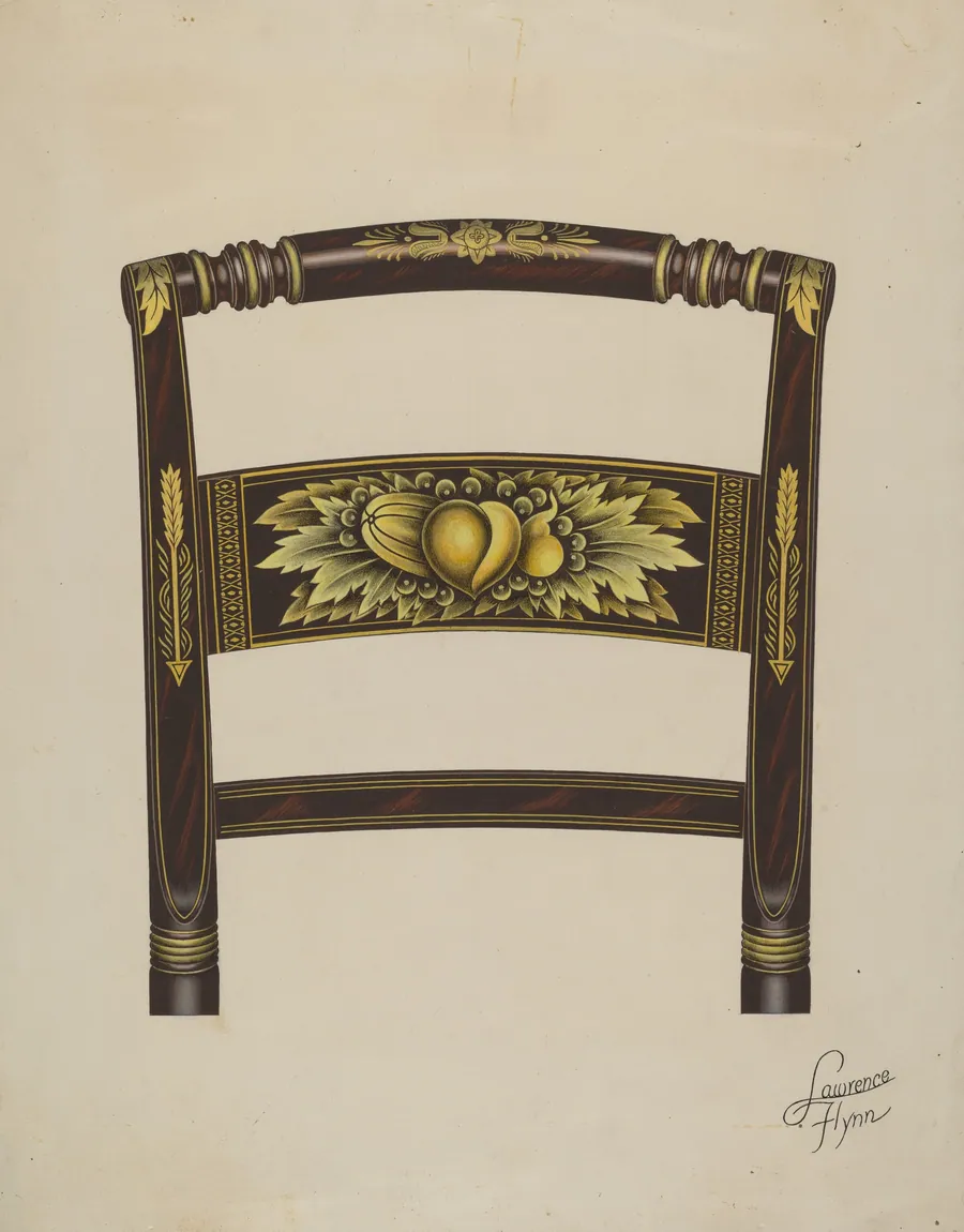 Hitchcock Chair Back by Lawrence Flynn