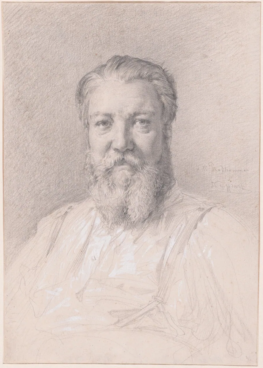René François Armand Prudhomme by François-Nicolas Chifflart