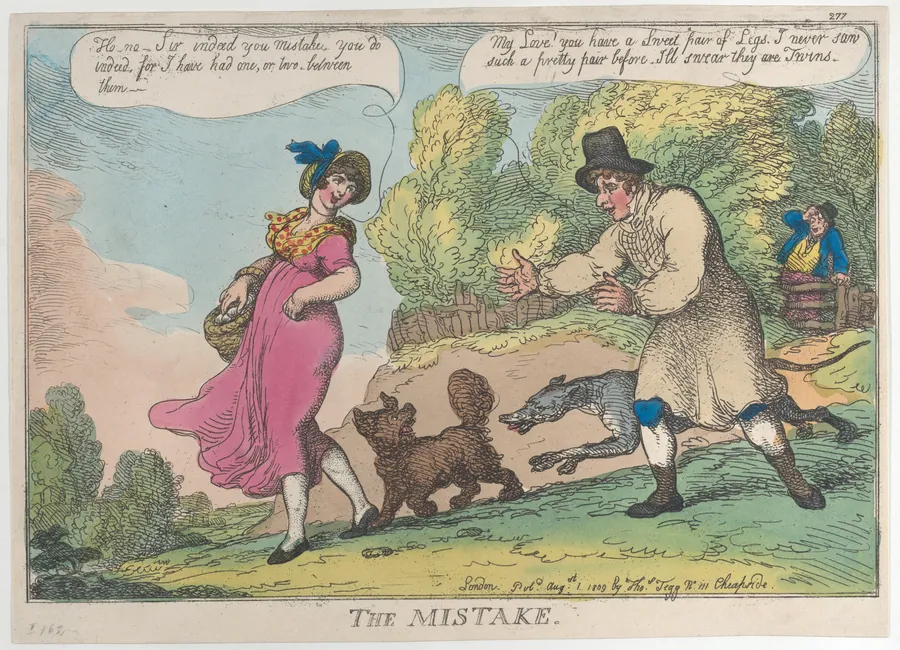 The Mistake by Thomas Rowlandson