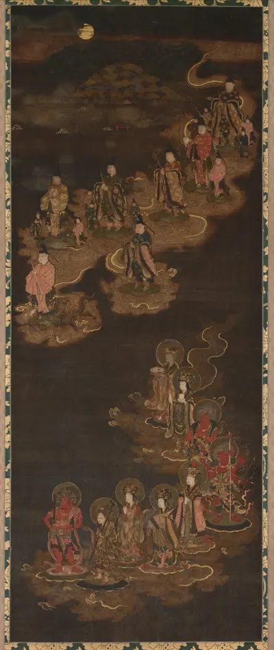 Descent of the Nine Luminaries and the Seven Stars at Kasuga