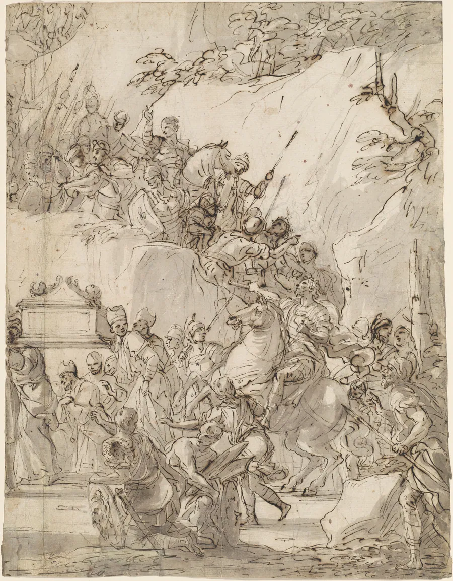 The Transport of the Ark of the Covenant by Nicola Malinconico