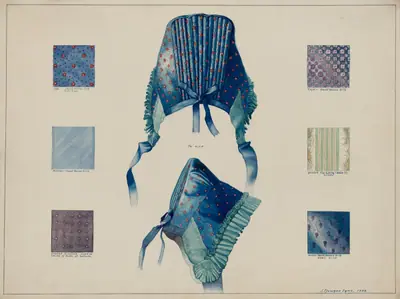 Economy: Detail of Cloth and Bonnet