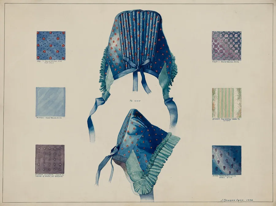 Economy: Detail of Cloth and Bonnet by J. Howard Iams