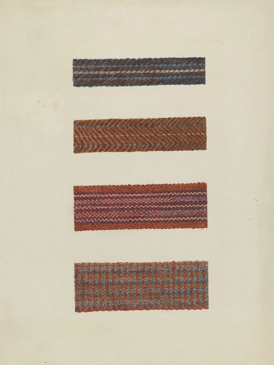 Shaker Rug Binding Tapes by Helen Dana