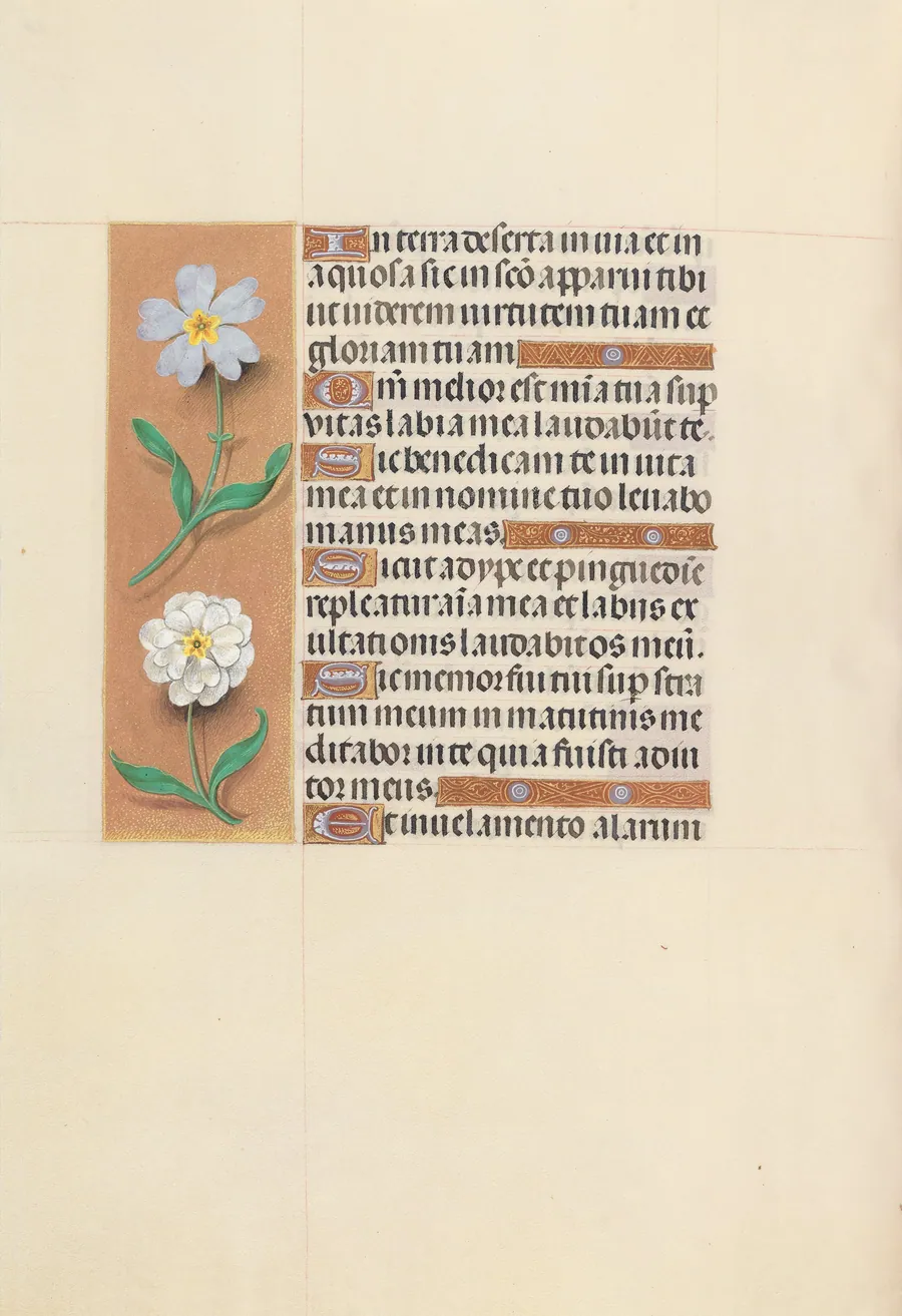 Hours of Queen Isabella the Catholic, Queen of Spain:  Fol. 117v by Master of the First Prayerbook of Maximillian