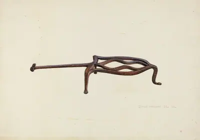 Flat Iron Holder