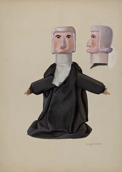 Judge Hand Puppet