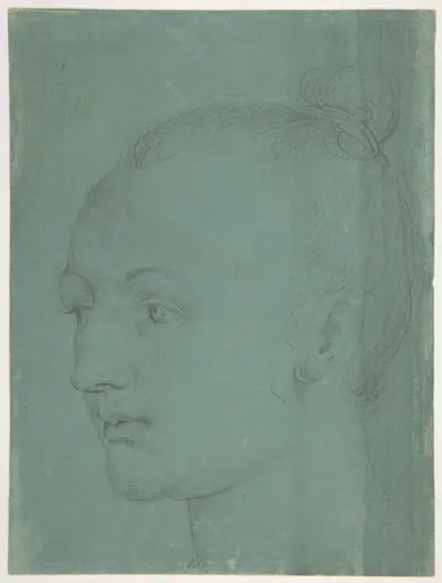 Head of a Young Woman