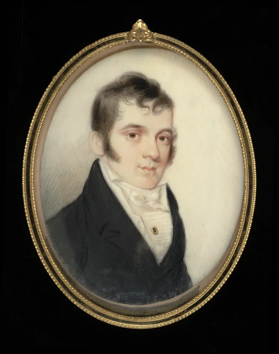 Julius White by Anson Dickinson, born Milton, CT 1779-died Litchfied, CT 1852