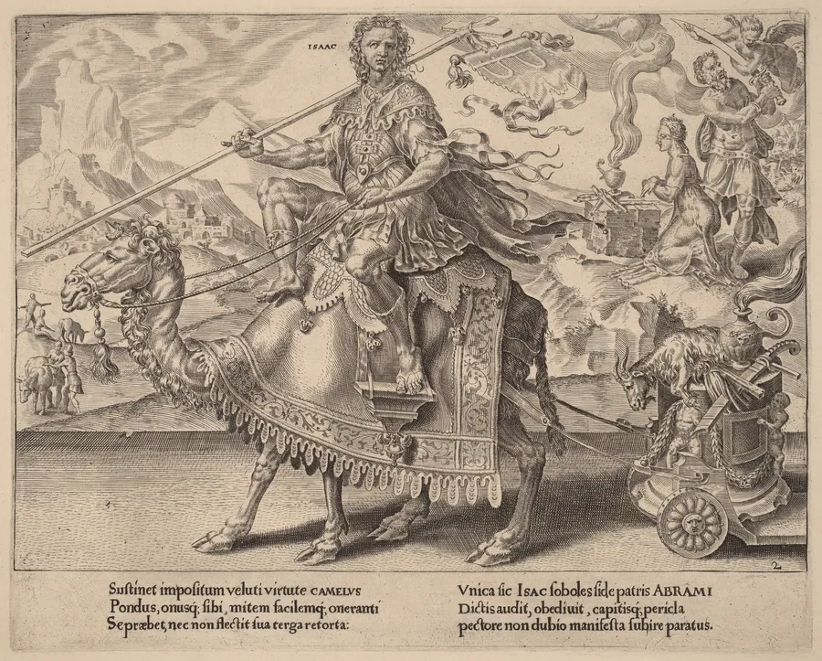 The Triumph of Isaac by Dirck Volckertz Coornhert