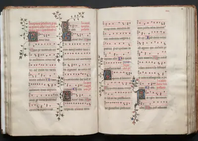 The Gotha Missal: Fol. 58r, Text