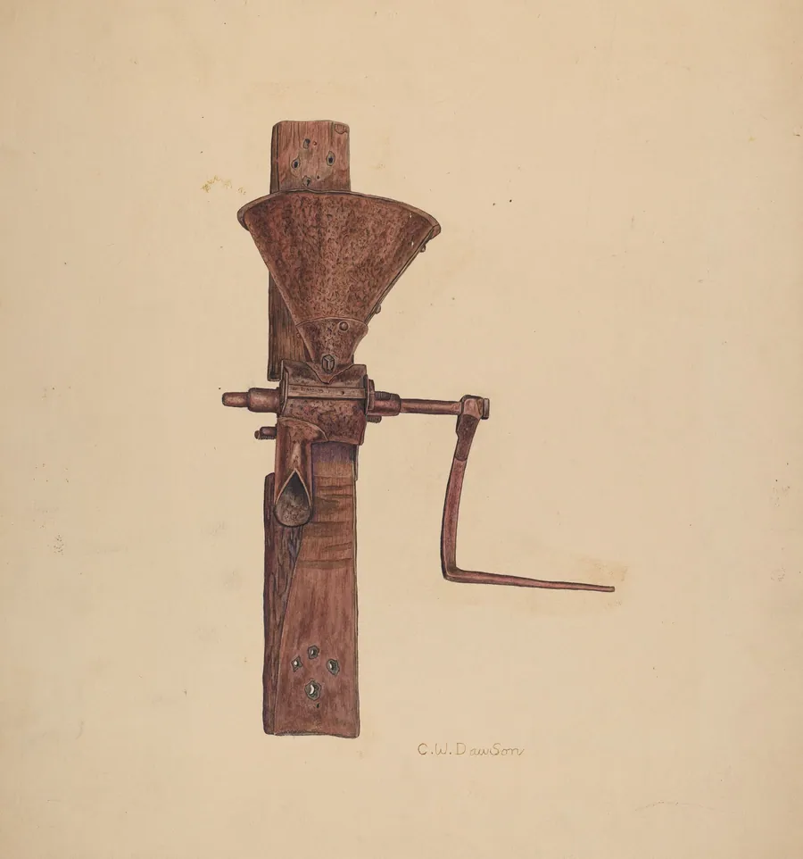 Coffee Mill by Clarence W. Dawson