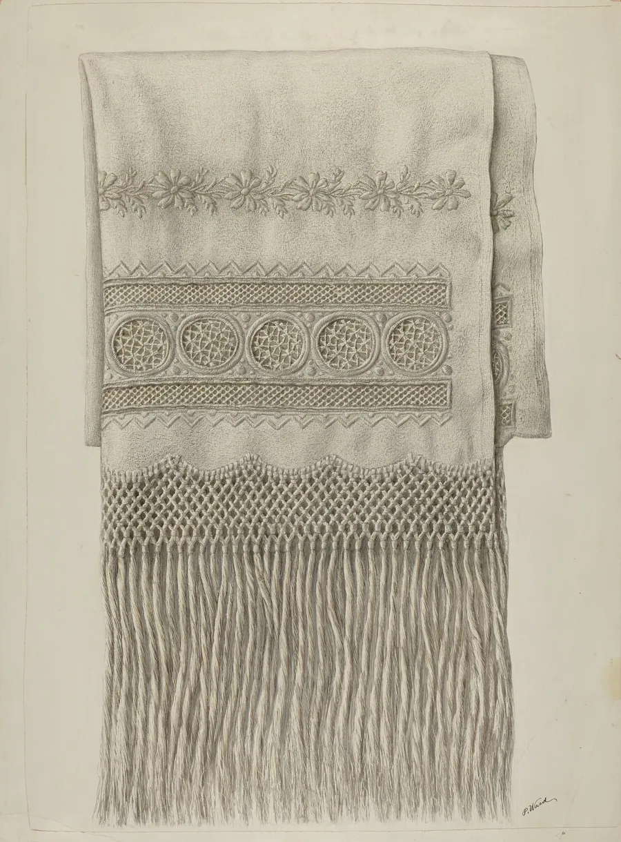 Embroidered Cloth by Paul Ward