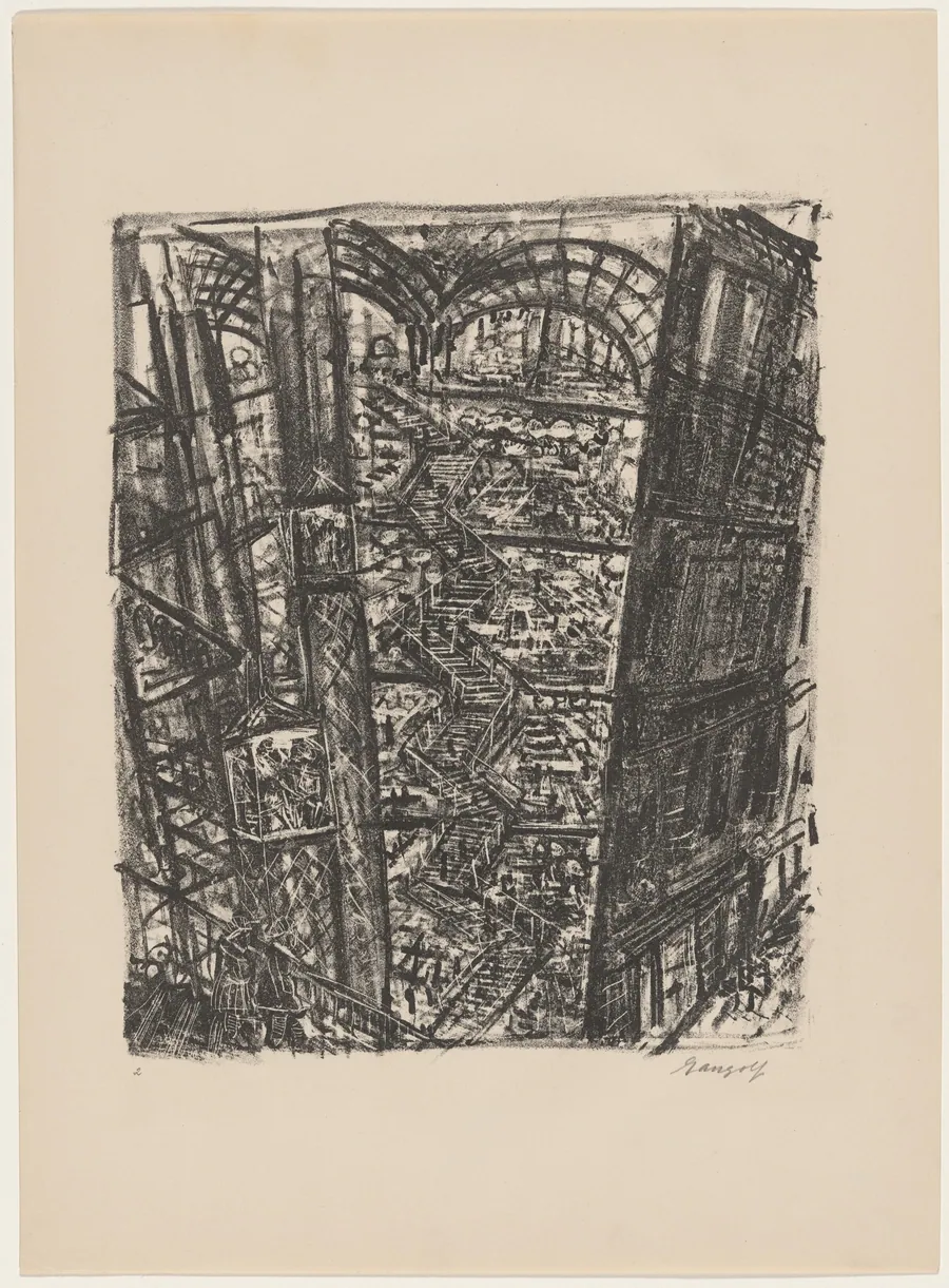 Warenhaus [Department Store] by Paul Gangolf