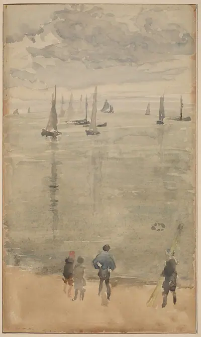 Violet [Note?]...The Return of the Fishing Boats