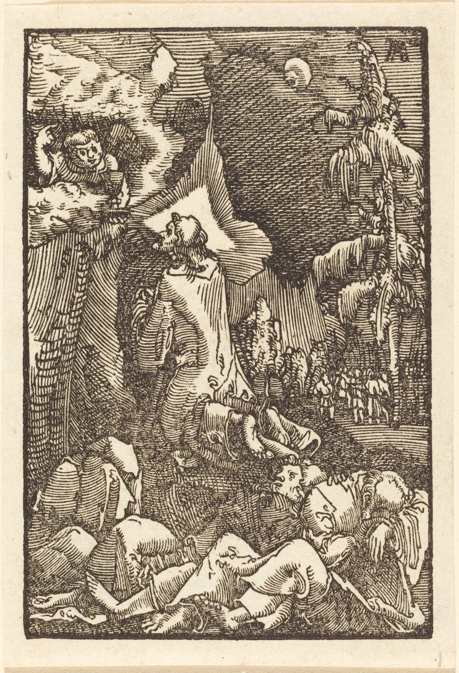 Christ on the Mount of Olives by Albrecht Altdorfer