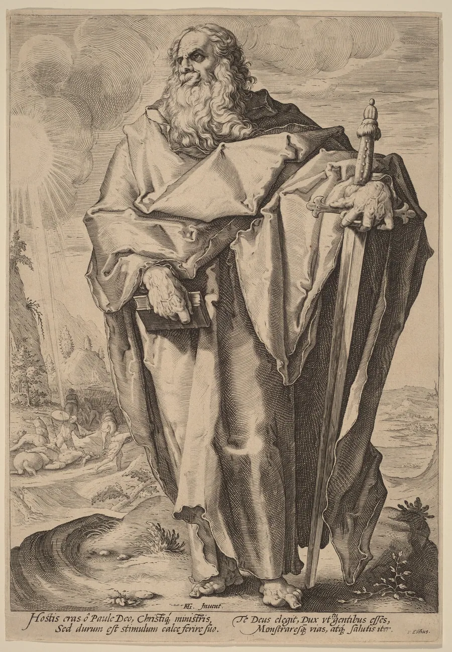 Saint Paul by Jacques de Gheyn II