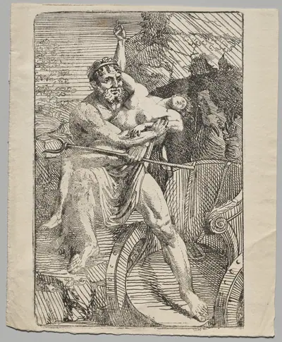 The Abduction of Proserpina by Pluto (2nd version)