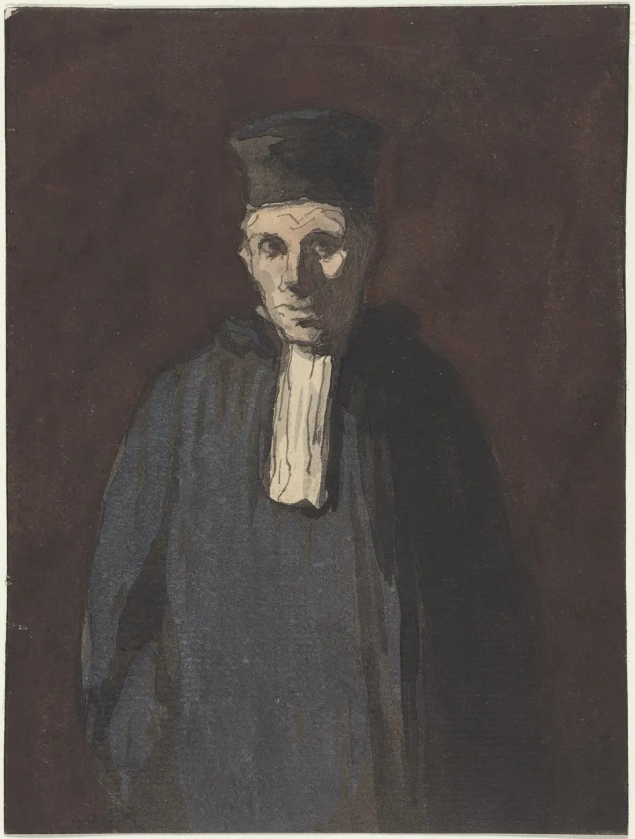 Prosecutor by Honoré Daumier