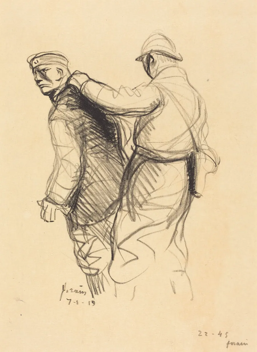 L'Allemand expulsé (The German Expelled) by Jean-Louis Forain