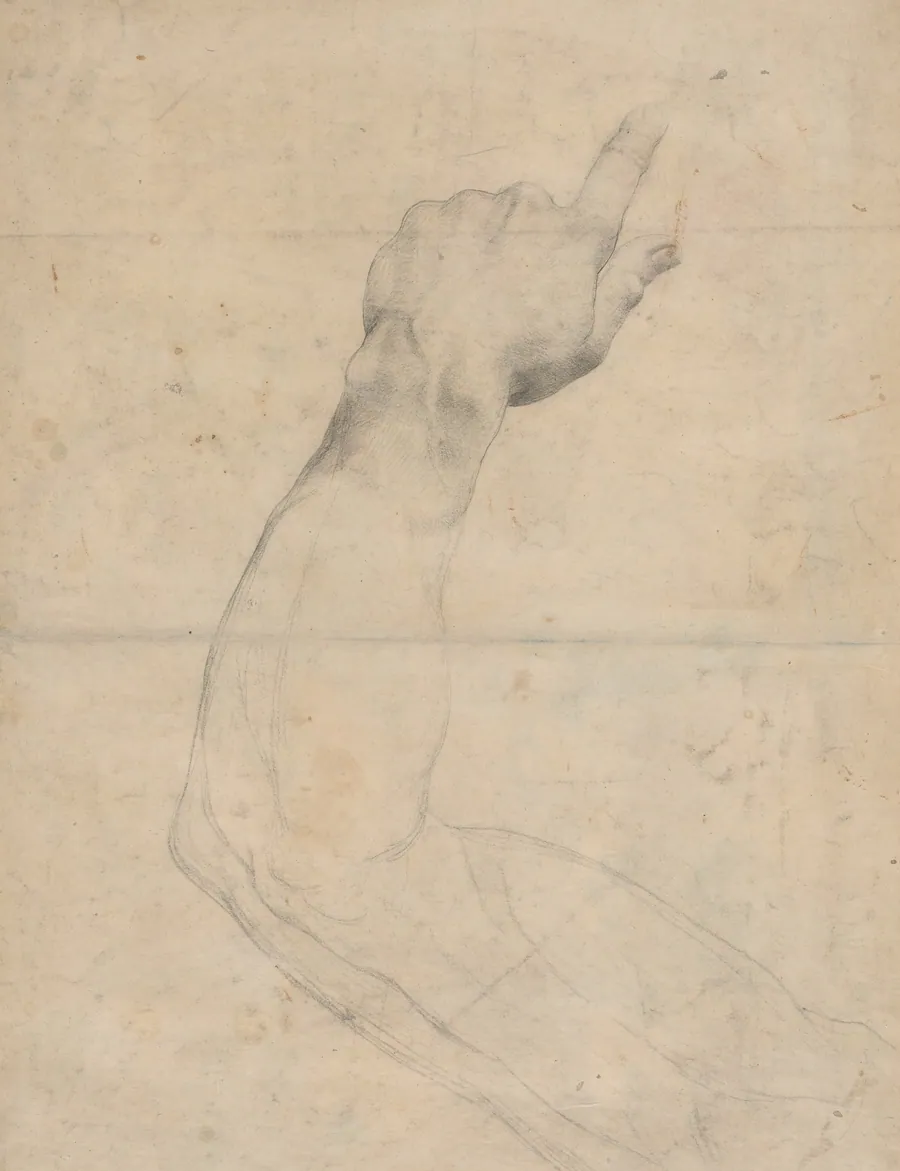 Study of an Arm [verso] by Guillaume Lethière