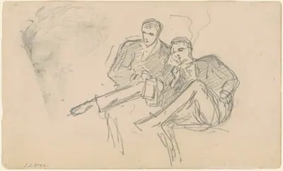 Seated Men