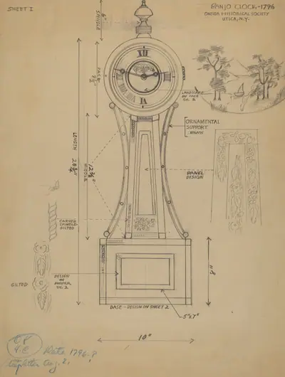Banjo Clock