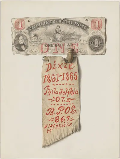 $1 Banknote from Virginia