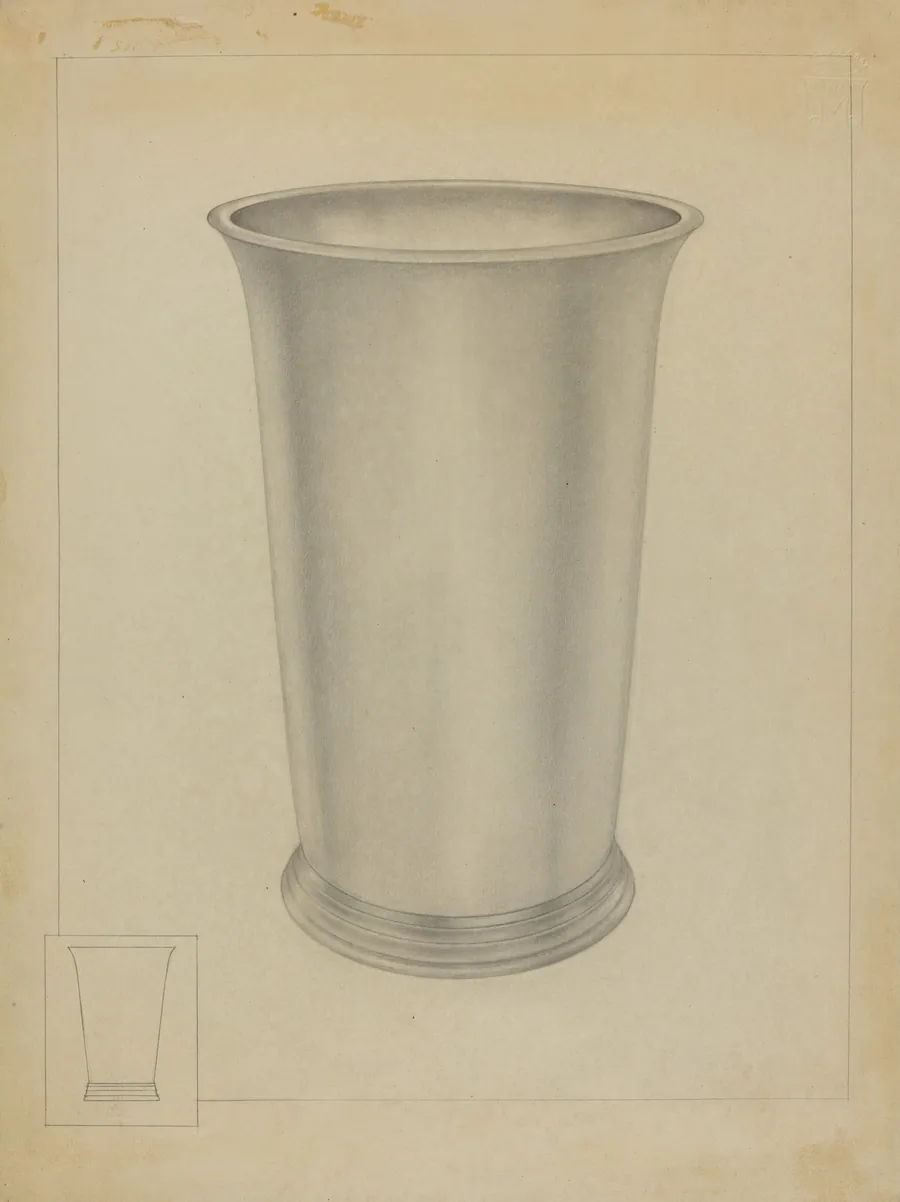 Silver Beaker by Isidore Steinberg