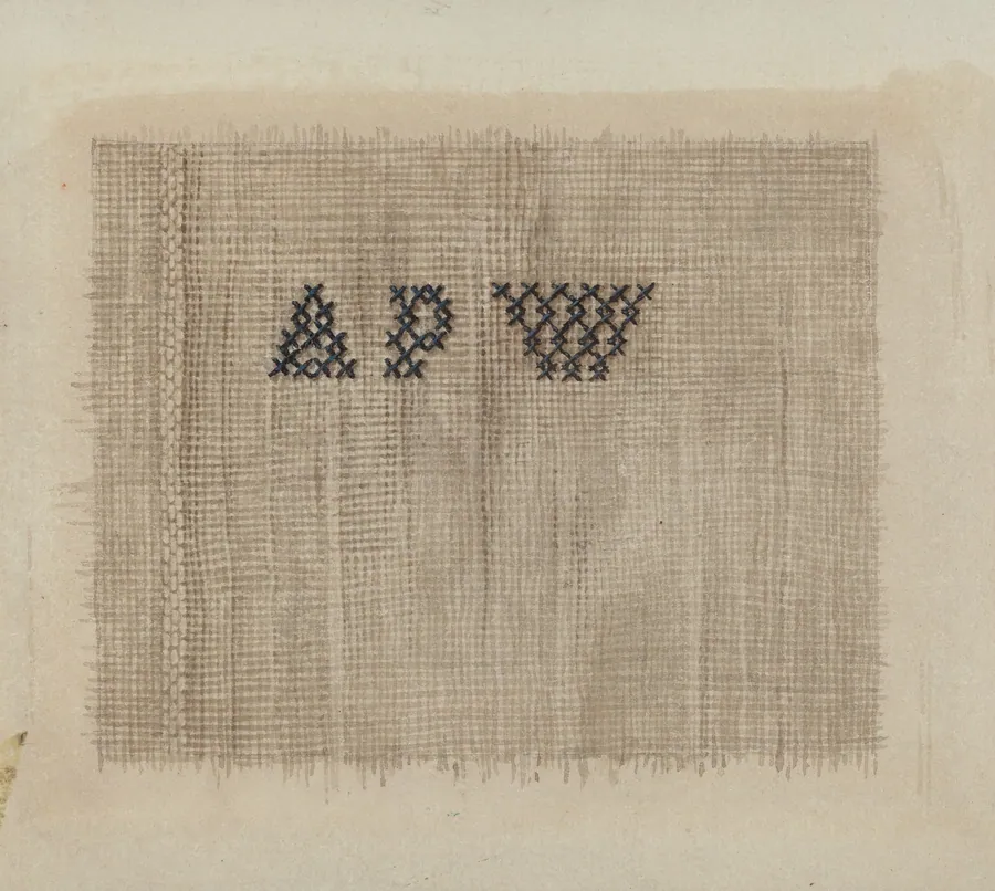 Shaker Tow or Garden Sheet by Elizabeth Moutal