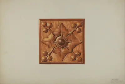Mantel Carving
