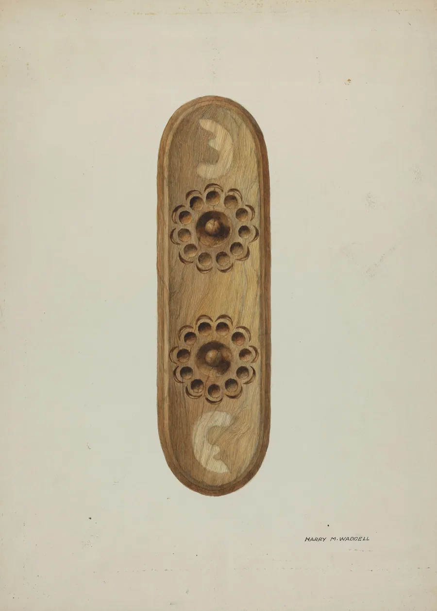 Confessional, Detail from Side by Harry Mann Waddell