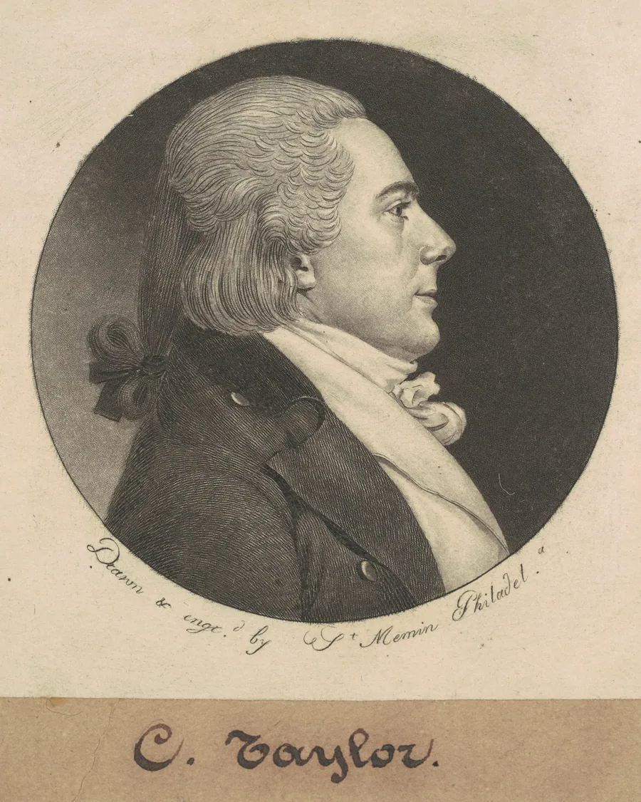 Charles Taylor by Charles B. J. Févret de Saint-Mémin
