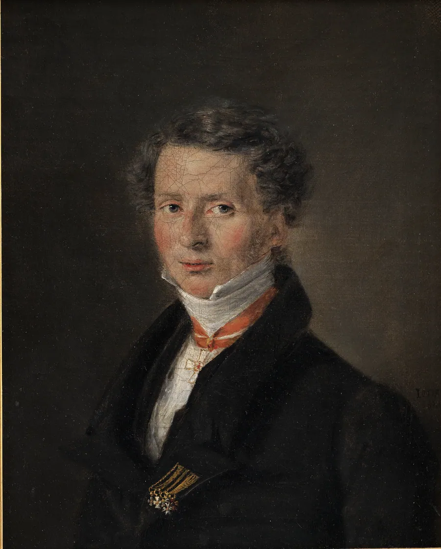 Mathias Friis von Irgens-Bergh, chargé d'affaires i Dresden by C.A. Jensen