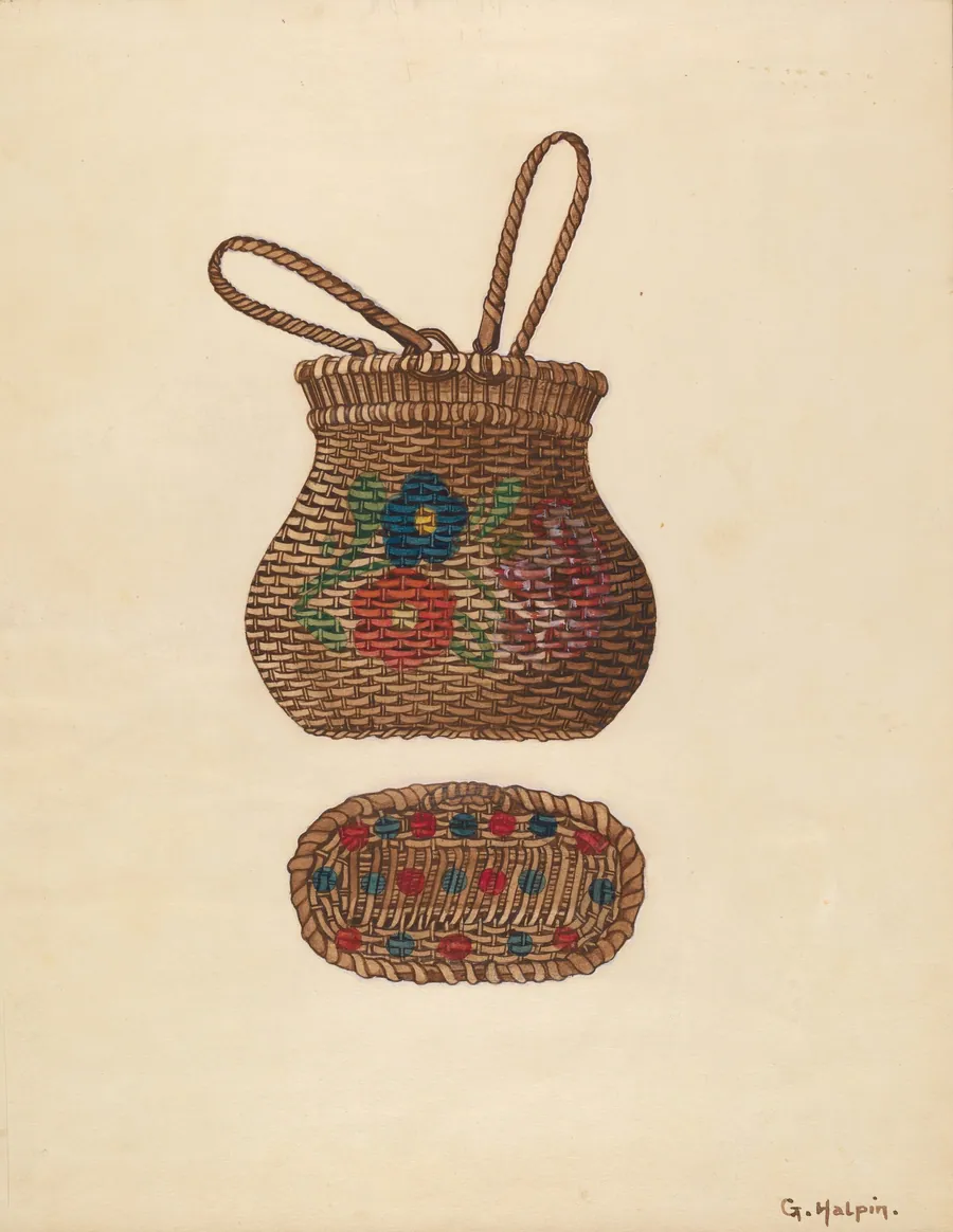 Miniature Basket by Grace Halpin