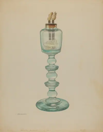 Whale Oil Lamp