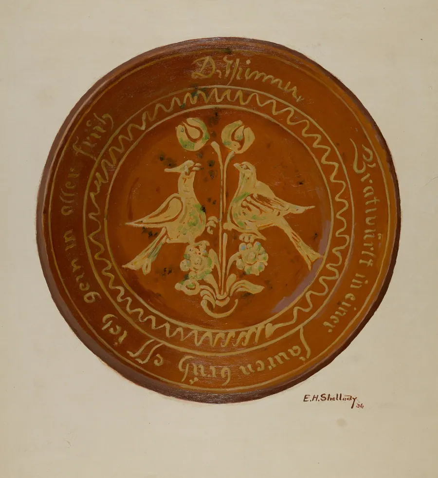 Plate by Eugene Shellady