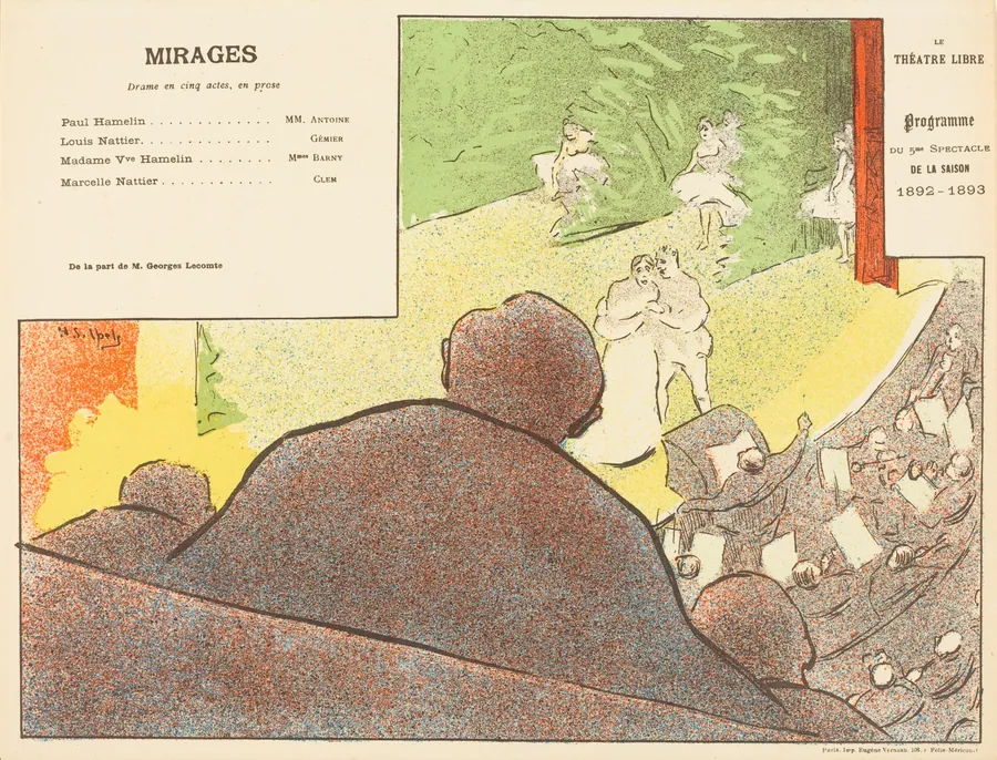 Mirages by Henri-Gabriel Ibels