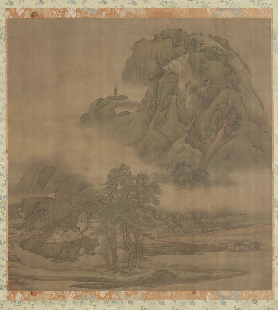 Picnic on the Riverbank by Probably by Yuan Jiang (ca. 1694-1743)