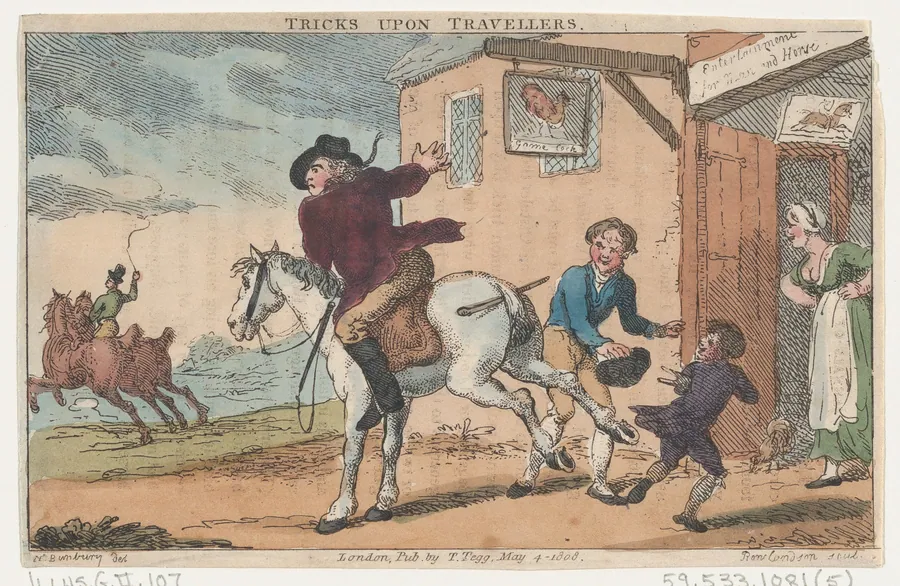 Tricks Upon Travellers by Henry William Bunbury