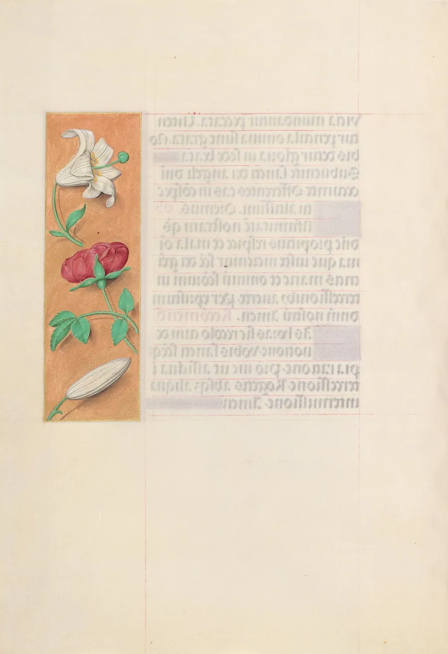 Hours of Queen Isabella the Catholic, Queen of Spain:  Fol. 42v by Master of the First Prayerbook of Maximillian