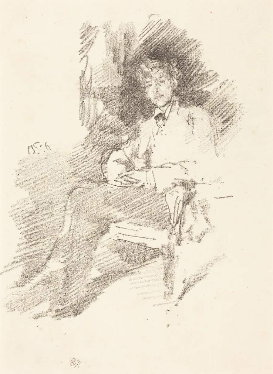 Walter Sickert by James McNeill Whistler