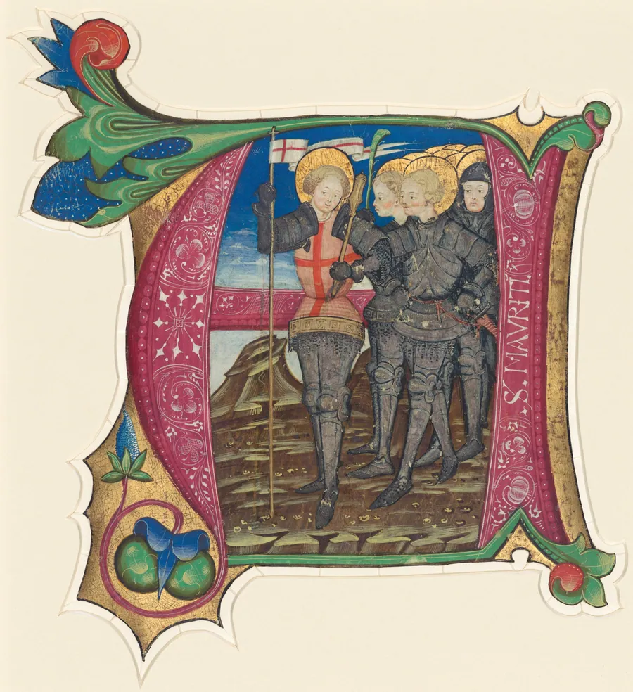 Saint Maurice and the Theban Legion by Italian 15th Century