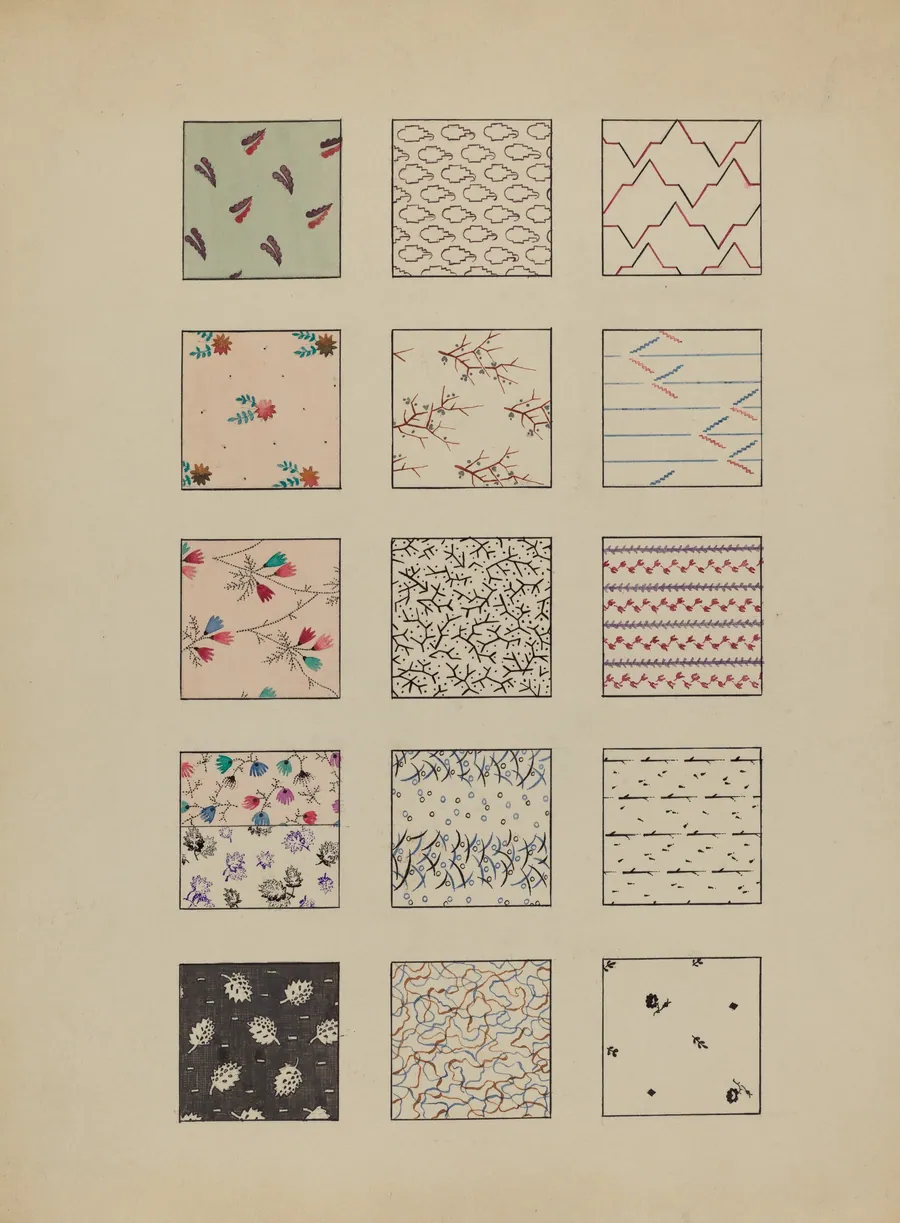 15 Printed Cottons by Millia Davenport