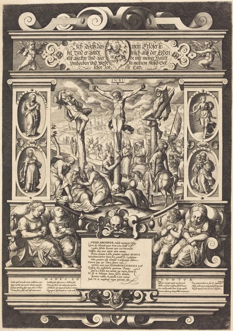 Funeral Monument to the Daughters of Feuerabend by German 16th Century