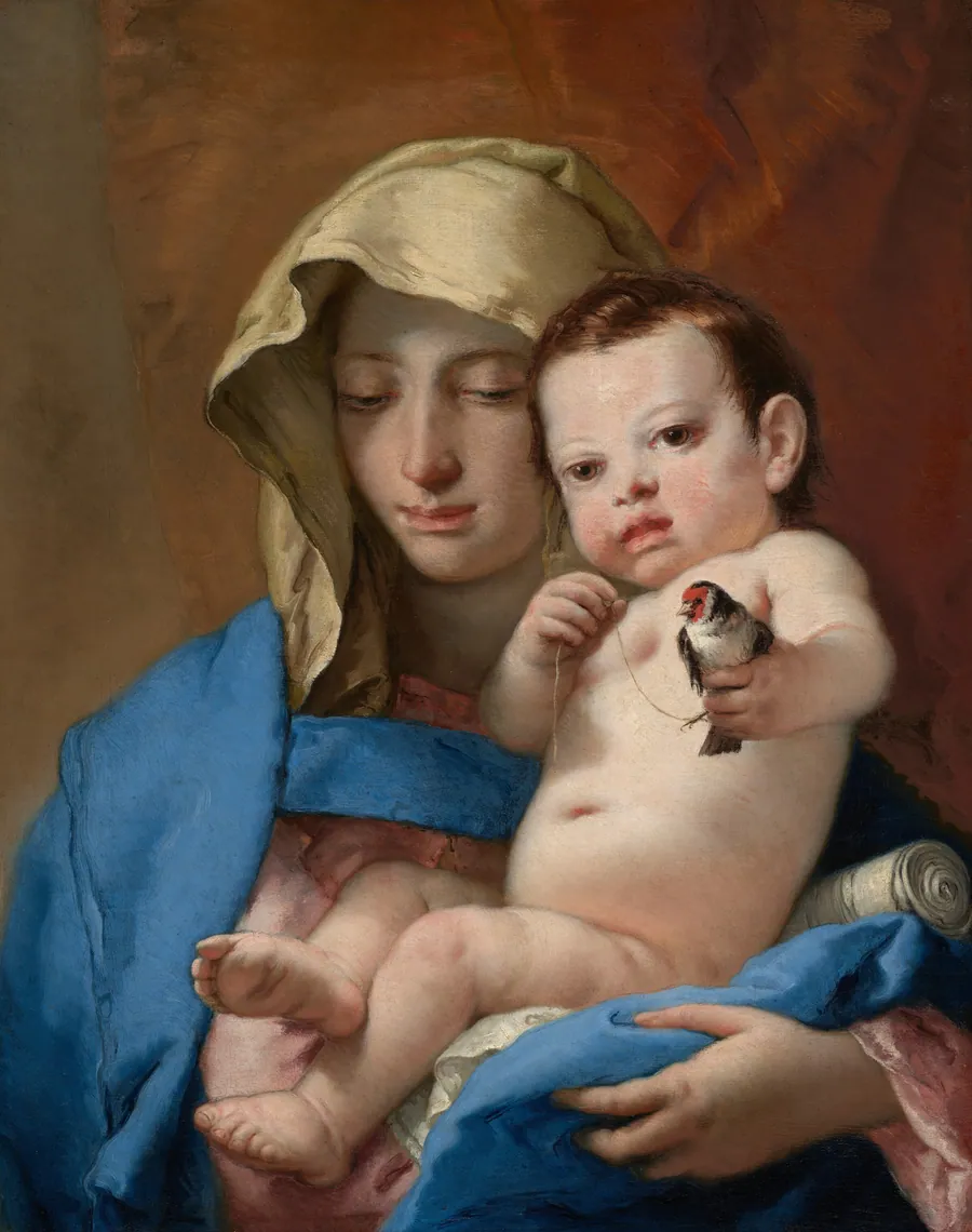 Madonna of the Goldfinch by Giovanni Battista Tiepolo