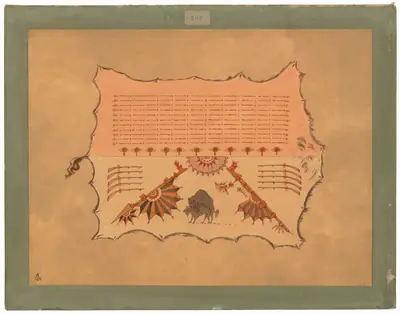 Facsimile of an Omaha Robe