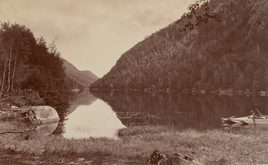 Cascade Lake, Adirondacks by Seneca Ray Stoddard